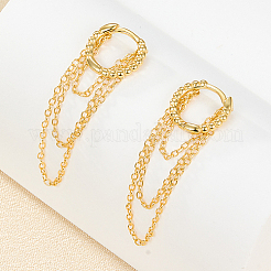 925 Sterling Silver Hoop Earrings&nbsp;BK6776-1