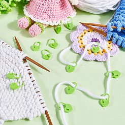 200Pcs Plastic Knittings Tool&nbsp;FIND-SP0003-12A