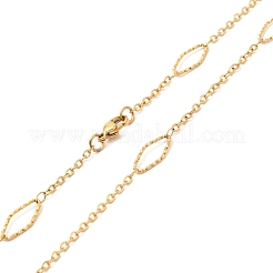 Ion Plating(IP) 304 Stainless Steel Necklaces&nbsp;STAS-D084-28G