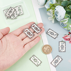 201 Stainless Steel Pendants&nbsp;STAS-DC0009-91