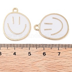 Alloy Enamel Pendants&nbsp;PALLOY-S192-03G