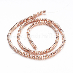 Electroplate Non-magnetic Synthetic Hematite Beads Strands&nbsp;G-A170-02B-RG