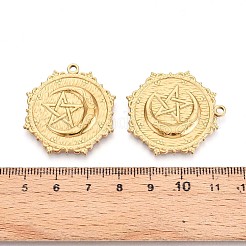 304 Stainless Steel Pendants&nbsp;STAS-T065-17G