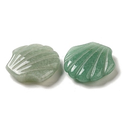 Natural Green Aventurine Carved Healing Shell Figurines&nbsp;G-K353-03F