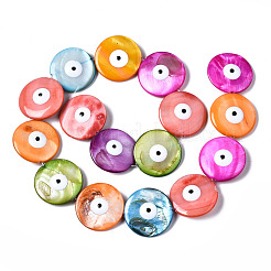 Natural Freshwater Shell Beads Strands&nbsp;SHEL-N003-10