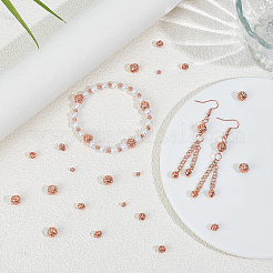 60Pcs 3 Styles Hollow Brass Beads&nbsp;KK-PH0015-09