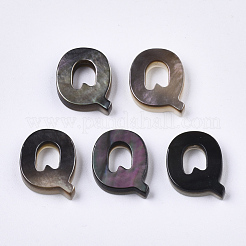 Natural Black Lip Shell Beads&nbsp;X-SSHEL-S265-001Q