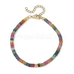 Natural White Jade Beaded Bracelets&nbsp;BJEW-JB14426