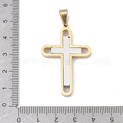 304 Stainless Steel Pendants&nbsp;STAS-C170-03GP
