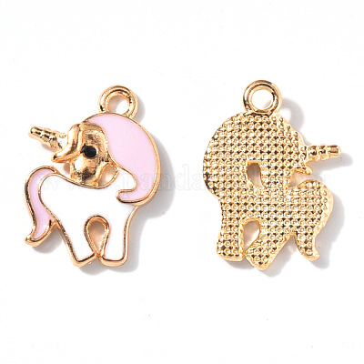 Alloy Enamel Pendants&nbsp;ENAM-R058-08A-1