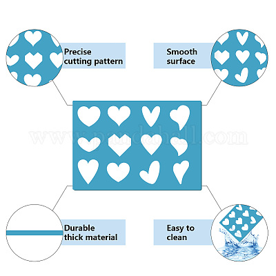 Acrylic Earring Handwork Template&nbsp;DIY-WH0359-022-1
