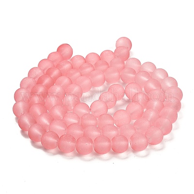 Transparent Glass Bead Strands&nbsp;GLAA-S031-12mm-24-1