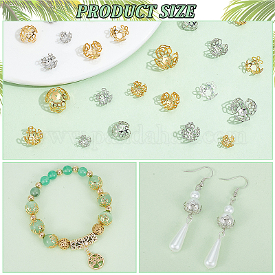 Brass Bead Cap&nbsp;KK-PH0006-05-1