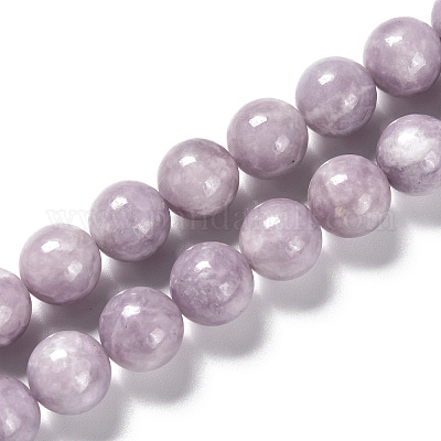 Natural Lepidolite Beads Strands&nbsp;G-H247-11B-1