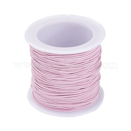 弾性コード  ピンク  1mm  約22.96ヤード（21m）/ロール&nbsp;X-RB1.0mm-16-1