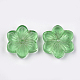 Spray Painted Glass Beads&nbsp;GGLA-S046-01D-2
