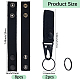 Nylon Tactical Wide Strap Loop Keepers&nbsp;DIY-CP0013-40-2
