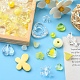 Opaque & Transparent Acrylic Beads&nbsp;MACR-YW0002-01H-4