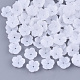 Opaque Resin Bead Caps&nbsp;X-RESI-T040-031B-1