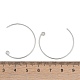 Brass Earring Hooks&nbsp;KK-C069-01P-3