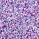 Two Tone Baking Paint Glass Seed Beads&nbsp;SEED-C003-01K-3