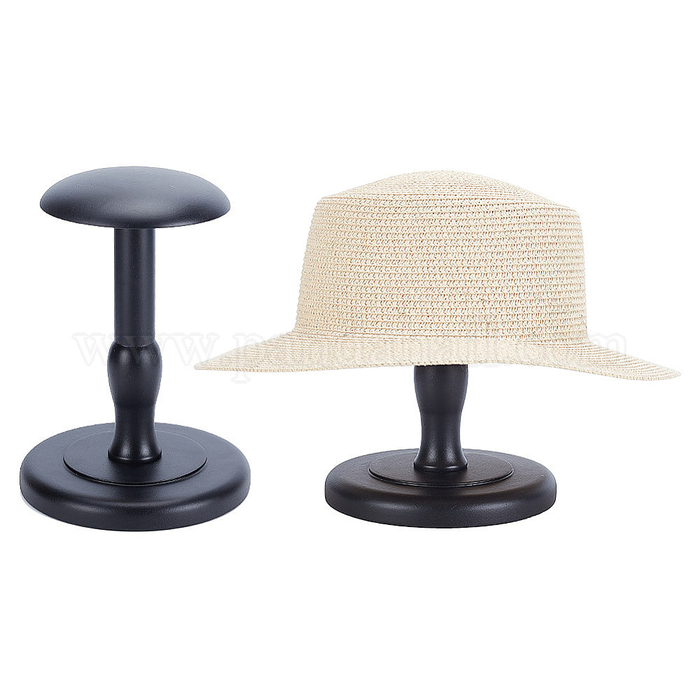 Hat Shape Rack Wholesale Wooden Dome Shaped Stem Hat Rack - Pandahall.com
