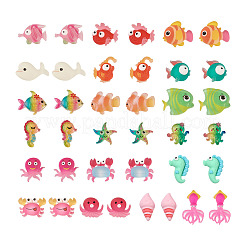 Resin Cabochons & No Hole/Undrilled Beads&nbsp;CRES-TA0001-07