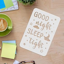 PET Plastic Drawing Painting Stencils Templates Sets&nbsp;DIY-WH0172-450