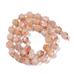 Natural Sunstone Beads Strands&nbsp;G-O201B-123F