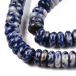 Natural Blue Spot Jasper Beads Strands&nbsp;G-T138-72