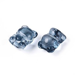 Baking Paint Transparent Glass Beads&nbsp;DGLA-N018-02A