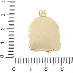 Brass Enamel Pendants&nbsp;LS-KK-F886-01G-06