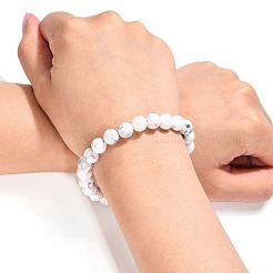 Natural Gemstone Stretchy Bracelets&nbsp;BJEW-G073-12