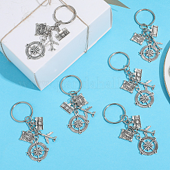 20Pcs Alloy Keychain&nbsp;KEYC-SC00005