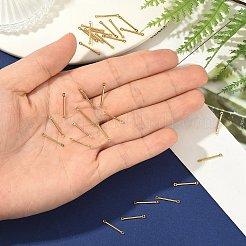 シェグレース真鍮コネクターチャーム  バーリンク  カドミウムフリー＆ニッケルフリー＆鉛フリー  18KGP本金メッキ  15x1.8x1mm  穴：0.9mm&nbsp;XGR0135G-113G