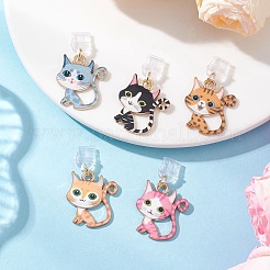 Alloy Enamel Mobile Anti-Dust Plugs&nbsp;HJEW-JM04406