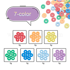700Pcs 7 Colors Handmade Polymer Clay Beads&nbsp;CLAY-YW0001-39