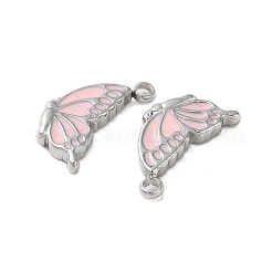 304 Stainless Steel with Enamel Charms&nbsp;STAS-L022-400P-05