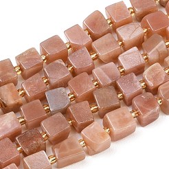 Natural Sunstone Beads Strands&nbsp;G-G053-B28-01