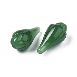 Imitation Jade Glass Beads&nbsp;GLAA-S054-21A