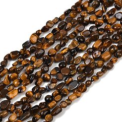 Natural Tiger Eye Beads Strands&nbsp;G-Q060-D08
