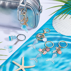 Ocean Theme Alloy Keychains&nbsp;KEYC-NB0001-79