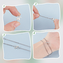 スターリングシルバーのダブルオープニングロブスタークロウクラスプ2個  プラチナ  12x8x3mm&nbsp;STER-BBC0007-76P-02