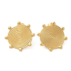 Ion Plating(IP) 304 Stainless Steel Stud Earrings for Women&nbsp;EJEW-M089-03G