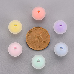 Transparent Acrylic Beads&nbsp;X-TACR-S152-16C