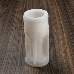 3D ホーリーカップ DIY キャンドルシリコンモールド  香りのよいキャンドル作りに  鹿  16.5x8cm  内径：5.5のCM&nbsp;DIY-K064-02B