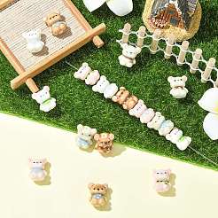 16Pcs 8 Colors Handmade Porcelain Beads&nbsp;PORC-CJ0001-53