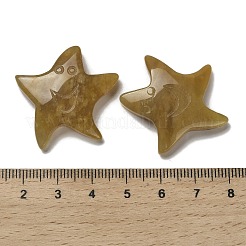 Natural Topaz Jade Carved Cabochons&nbsp;G-Q190-04C