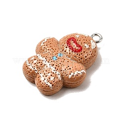 Christmas Opaque Resin Pendants&nbsp;FIND-I057-04P-02