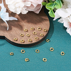20Pcs Brass Open Jump Rings&nbsp;KK-TA0008-76G